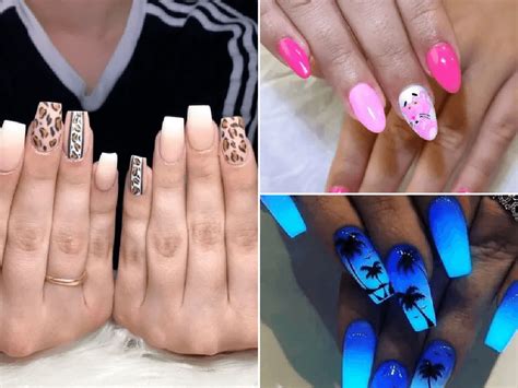 Модный и красивый дизайн ногтей. Uñas Acrílicas Diseños 2020 / Uñas de acrílico o gel decoradas 2021 2020 + de 50 diseños ...