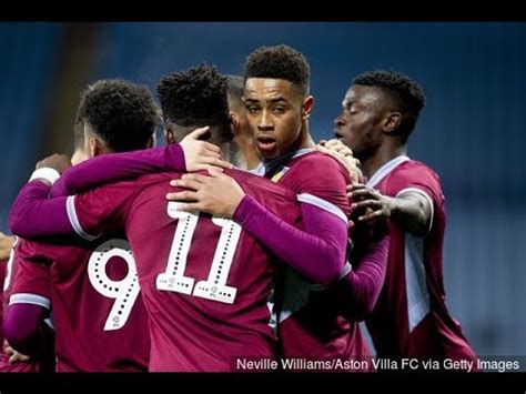 Jacob ramsey (aston villa) right footed shot from outside the box is saved in the bottom right corner. Jacob & Aaron Ramsey of Aston Villa are two exciting young ...