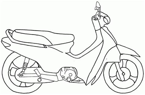 Among us coloring pages are based on the action game of the same name, in which you need to recognize a impostor on a spaceship. Coloring Pages Transportation Motorcycle Free Printable ...