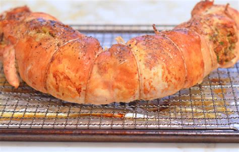 We have four people in our family and for us to cook the whole turkey for thanksgiving is never too much. Roast A Bonded And Rolled Turkey - Rolled Stuffed Turkey ...