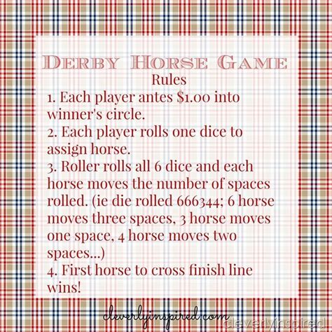 Maybe you would like to learn more about one of these? DIY Horse Racing Game (Derby Party Game) | Kentucky derby ...