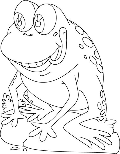 Click on frog coloring pictures below for the printable frog coloring page. Toad Frog coloring pages | Download Free Toad Frog ...