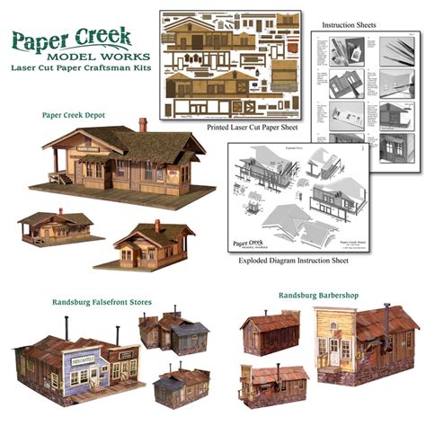 Natürlich ist aber auch händischer zuschnitt möglich, falls du keinen schneidplotter besitzen solltest. Modellcom - Die etwas andere Modellbahnseite: Paper Creek ...