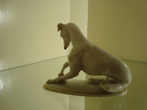 For full sized greyhounds and their owners! A rare Rosenthal Italian Greyhound figurine. Theodor ...