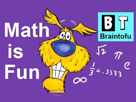 So it is a special way of saying, ignoring what happens when we get there, but as we get closer and closer the answer gets closer and closer to 2. Pre Algebra Basic Math Cartoon - Fun Math Videos for kids ...
