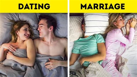 Early marriage or late marriage: Dating Vs. Marriage || Funny Couples Situations - YouTube