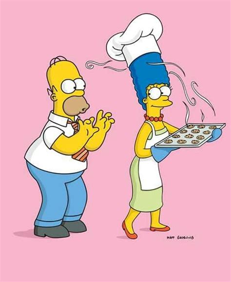 Simpson é um personagem de desenho animado criado por matt groening, é o patriarca da família simpsons, uma série de televisão da fox. Cooooookies!! | Marge simpson, Desenho dos simpsons, Homer ...