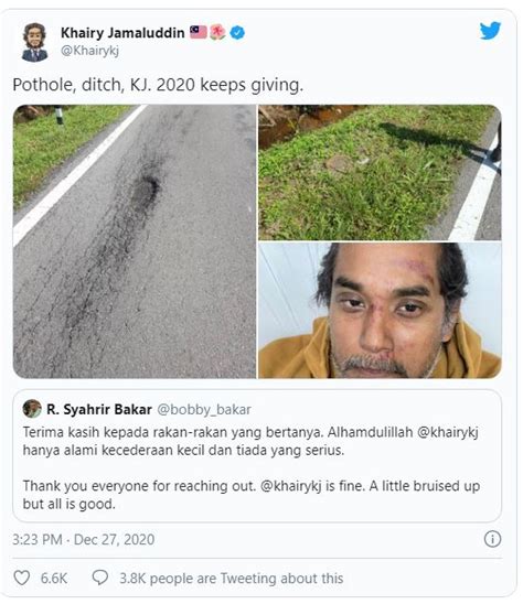 1,288,688 likes · 20,105 talking about this. Minister who fell off bike in Kuala Langat tells ...