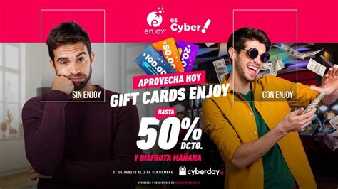 Las mejores marcas del cyberday chile te están esperando. Cyberday de Enjoy: ¡Hasta 70% de descuentos! | VALLES DEL ...