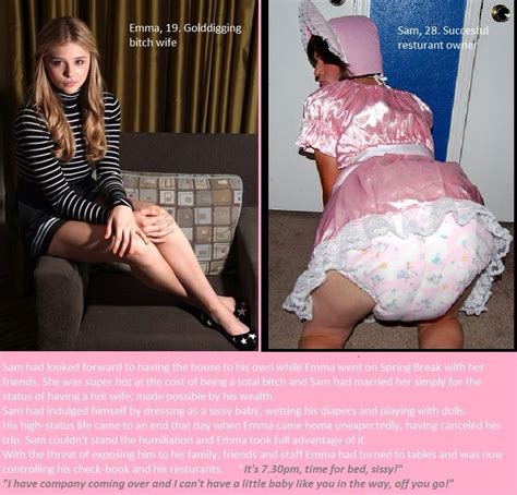 In paraphilic infantilism , a sissy baby is a man who likes to play the role of a baby girl. 50 best Life of a sissy baby - under the care of Matrons ...