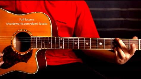 C dm g c am. Fire Starter Chords "Demi Lovato" ChordsWorld.com Guitar ...