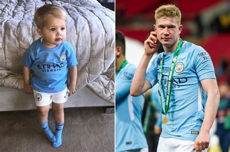 Zo zien we hem de luier van zoontje mason milian (2) verversen en ravot hij erop. Mason Milian, de schattigste fan van papa Kevin De Bruyne ...