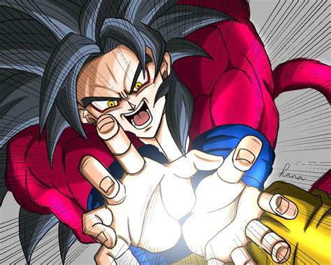 Dragon ball z budokai tenkaichi 3 © akira toriyama, bird studio/shueisha, toei animation. Goku SSJ 4 | Dragones, Goku, Imágenes de dragón