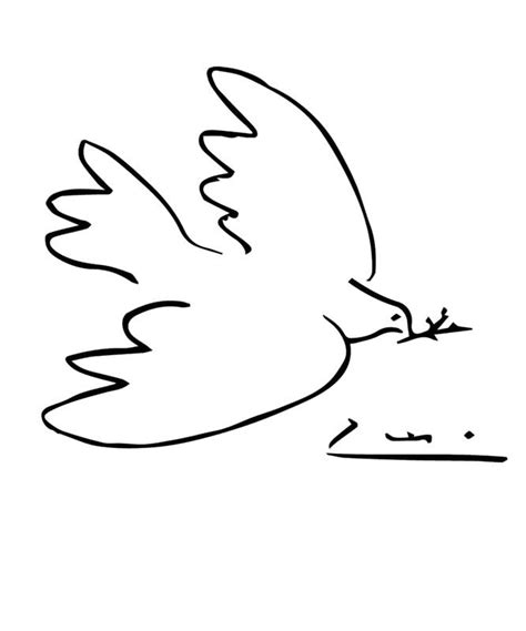 Bild friedenstaube (1961), gerahmt als hochwertiges bild gesucht? Picasso Peace Dove | Greeting Card | Picasso dove of peace ...