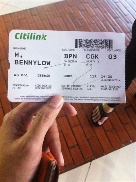 Due to exceptional operational circumstances, generating boarding. Print boarding pass citilink