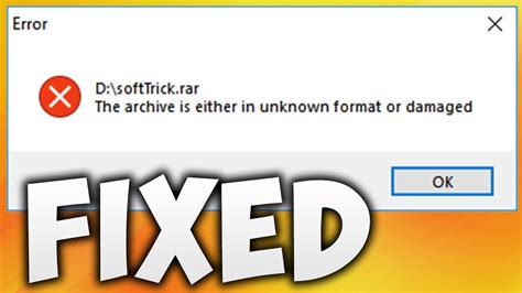 Unfortunately, if problem persists even with the newly downloaded rar archive, then software solution is highly recommended solution for you. How To Fix The Archive Is Either In Unknown Format or ...