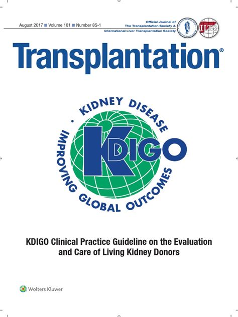 Improving global outcomes) acute kidney injury. 2017-KDIGO-LD-GL.pdf | Evidence Based Medicine | Chronic ...