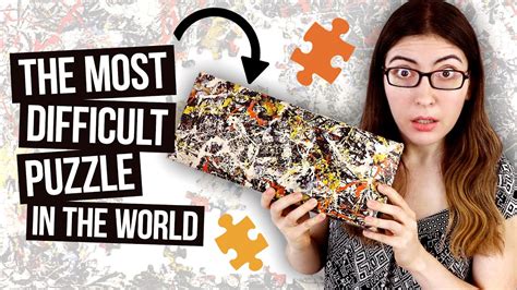 The world's most difficult puzzle range by paul lamond games feature images which look the same all over, such as a big pile of sweets or a group of dalmations, and to make the challenge even harder, the are double sided! The Most Difficult Jigsaw Puzzle in the World - YouTube