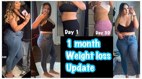 Maybe you would like to learn more about one of these? 1 MONTH WEIGHT LOSS UPDATE - YouTube