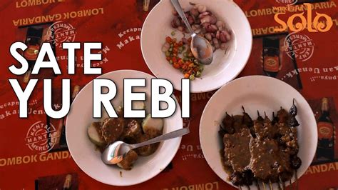 Resep masakan sate ada disini! Sate Kere, Meski Kere, Tetap Hore! Kuliner Khas Solo Satu Ini Wajib Dicoba - SOLO 60 DETIK - YouTube