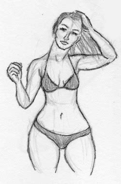 Learn to draw and sketch female (woman) basic character concept design daily sketch. Female Body Drawing Outline at GetDrawings.com | Free for ...