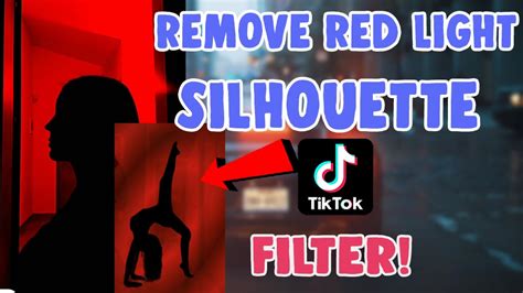 We can also make basic design edits , as well as have a wide selection of filters and effects. How To Remove Red Light Filter On Silhouette Challenge ...