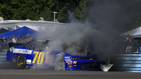 William byron will assume the no. NASCAR driver uninjured when car detonates during Xfinity ...