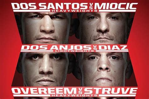 Ufc 265 takes place on saturday, august 7th. Latest UFC on FOX 13 fight card and rumors for 'Dos Santos ...