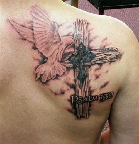 Cross tattoos can be a minimalist design that can go anywhere on the body or it can be a glamorous design with dragons,hearts or wings becoming a part of the. Cool shoulder cross tattoo