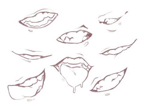 Anime is one of those drawing styles that makes it fairly easy to change the expressions of the characters. Pin by Mithzy Diaz on Art (With images) | Art reference poses, Drawing expressions, Lips drawing