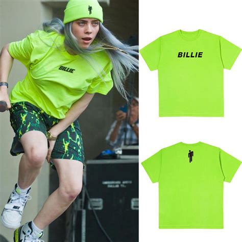 A repost of the meme in game of thrones. Billie Eilish Yellow Green T Shirt Black Letter Streetwear ...