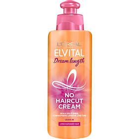 Ideal to use before heat tools because it offers up to 450 degree heat protection. L'Oreal Elvive Dream Lengths No Haircut Cream 200ml Best ...