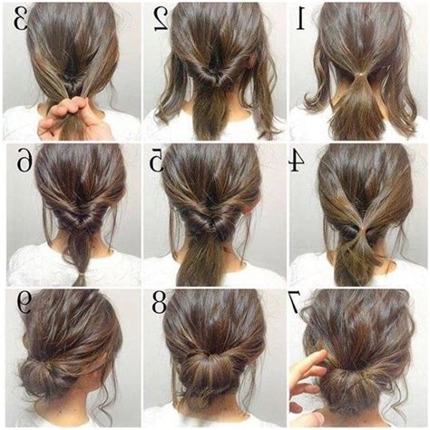 Inverted layered haircuts for long straight hair. Explore gallery of Easy Do It Yourself Updo Hairstyles For Medium Length Hair (7 of 15) | Short ...