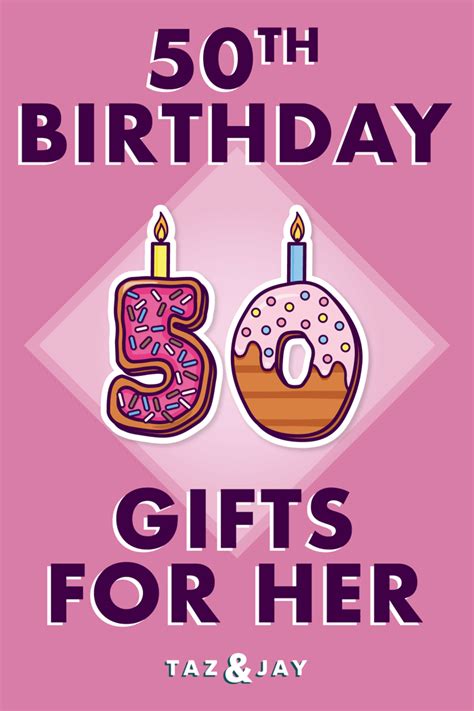 A perfect gift idea for yourself, mom, female best friends, nurse, teacher, bff, girl. 50th Birthday Gifts for Her - 21 Gift Ideas for Her 50th ...