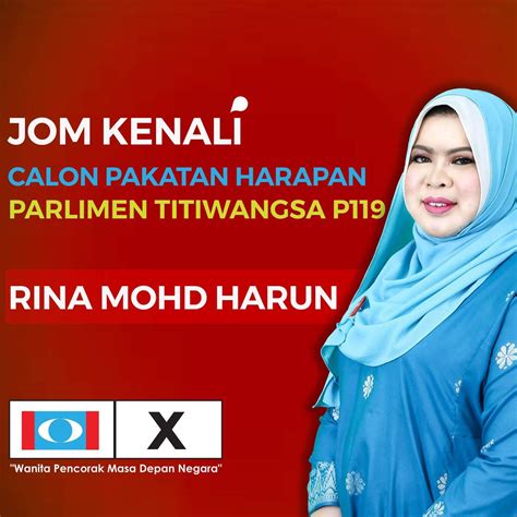 Laman facebook rasmi rina harun, mantan menteri pembangunan luar bandar. Biodata YB Rina Mohd Harun @ Rina Harun Menteri ...