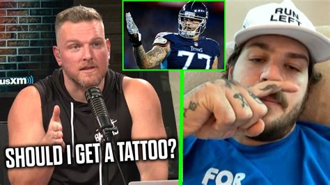 Taylor curtis lewan is an american professional football player who plays on the offensive tackle position. Pat McAfee And Taylor Lewan Talk Tattoos - YouTube