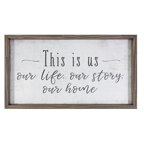 Shop wayfair.co.uk for home décor to match every style and budget. Rustic "Our Life. Our Story. Our Home." Wall Decor