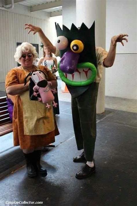 Cosplay has no age limit. Courage the Cowardly Dog | Cosplay anime, Cosplay, Best ...