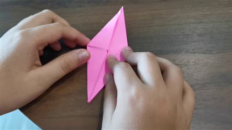 Flip the paper over to the other side. How to make an origami "Flapping Bird" 🐦🐦- Easiest ...