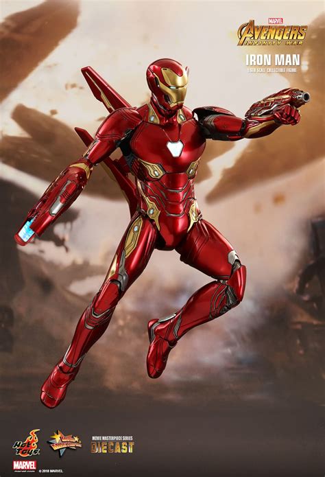 Iron man has come very far after.the infinity the iron man trilogy starring robert downey jr. Hot Toys Avengers infinity War Iron Man MK50 1/6 Scale ...