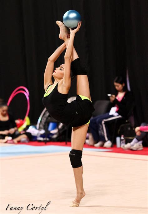 Dina averina has to wear that belt during her routines to reduce the pressure on her back to the minimum. Arina AVERINA (Russia) ~ Training @ WC Sofia 2016 ...