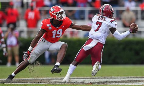 Violence is free game though, figure that one out. Georgia vs. South Carolina: Key matchups to watch