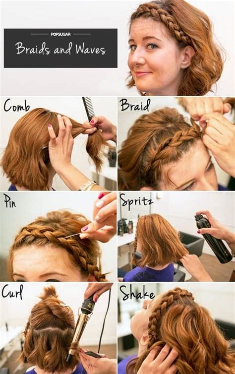 Connect the ends of each braid individually by running them through your sewing machine. The Easy DIY Headband Braid That Only Looks Complicated | Headband hairstyles, Braid headband ...