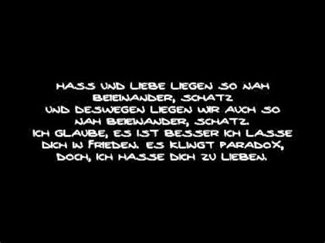 Das steht völlig außer frage. Silla & Sarah Gad - Ich hasse Dich zu lieben. Snipped ...