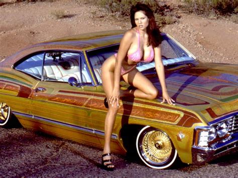 Because we, at lowrider scene magazine, pride ourselves with attention to detail, we decided to print our first magazine. Lowrider Model - Olivia Amos - Jun 2000 - Lowrider Magazine