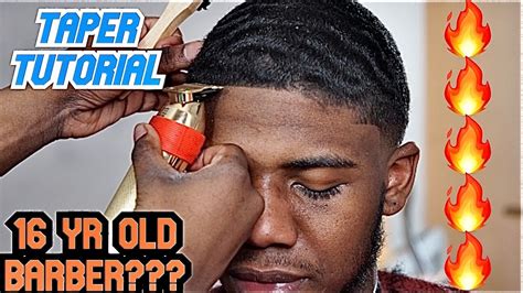 And the craziest thing is, everybody was straight up telling me i need. 360 WAVE TAPER HAIRCUT TUTORIAL | 16 YR OLD BARBER - YouTube