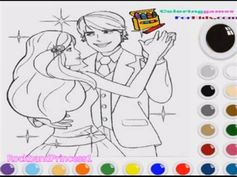 Help barbie out with her work and add color, shade, and stickers to her empty sketches! Barbie Coloring Games - YouTube