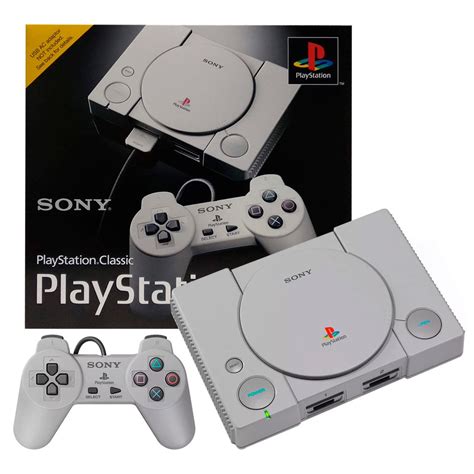 Original sony playstation video game console. Consola PLAYSTATION 1 Classic Mini HDMI