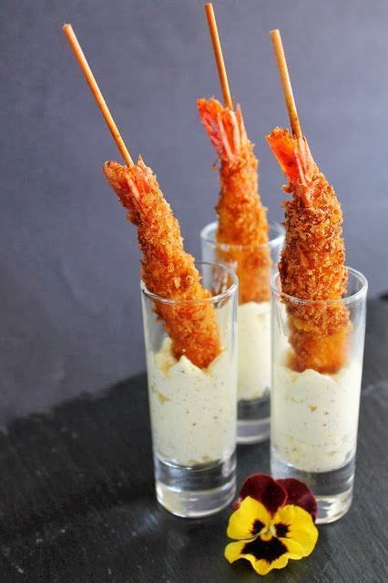 Con urbano canal y roberto pablo. Gambas crujientes con espuma de mostaza dijonaise. Receta ...