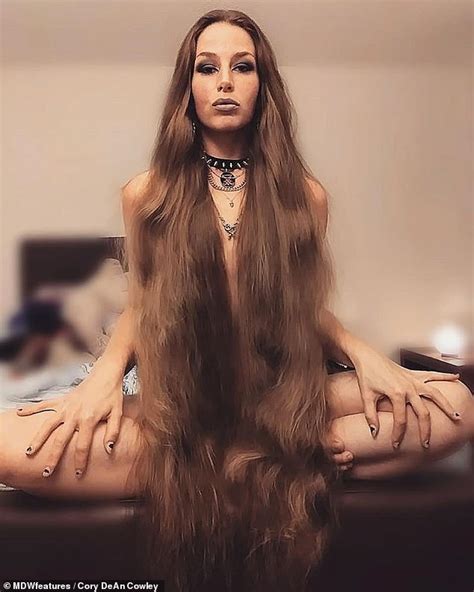 I nave really long hair and i'd love it if a man or anyone wanted to touch it. Real-life Rapunzel with 3.5-feet-long hair says men with ...